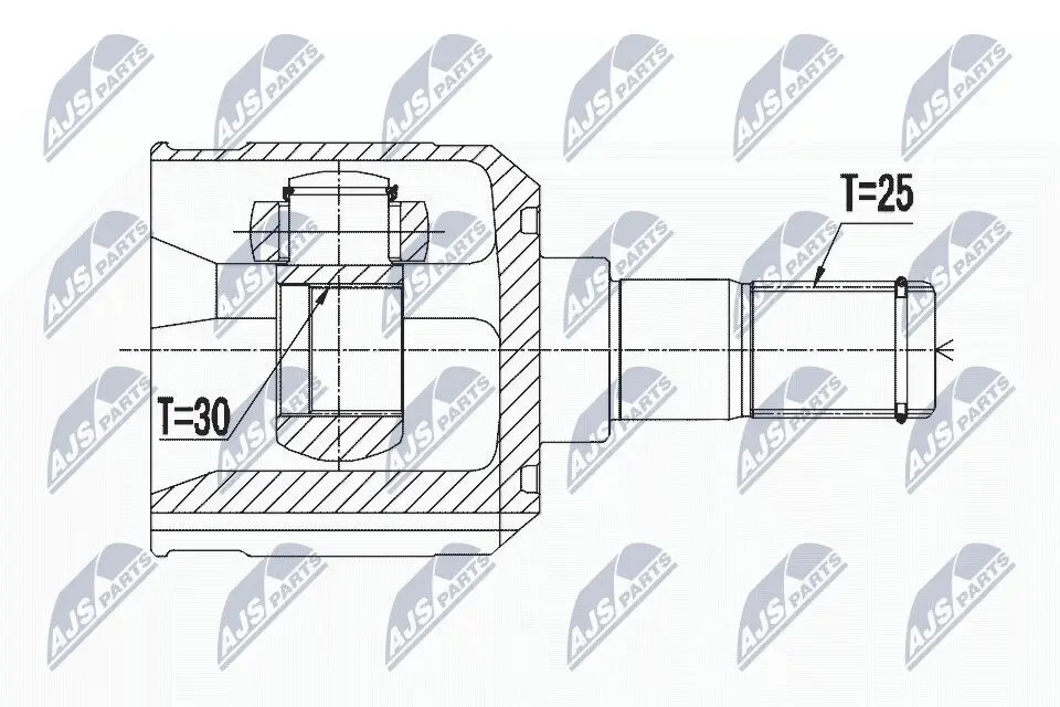 Gelenksatz, Antriebswelle NTY NPW-HY-501