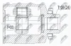 Gelenksatz, Antriebswelle Vorderachse rechts NTY NPW-HY-530 Bild Gelenksatz, Antriebswelle Vorderachse rechts NTY NPW-HY-530