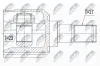Gelenksatz, Antriebswelle Vorderachse links NTY NPW-HY-546 Bild Gelenksatz, Antriebswelle Vorderachse links NTY NPW-HY-546