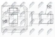 Gelenksatz, Antriebswelle NTY NPW-HY-546