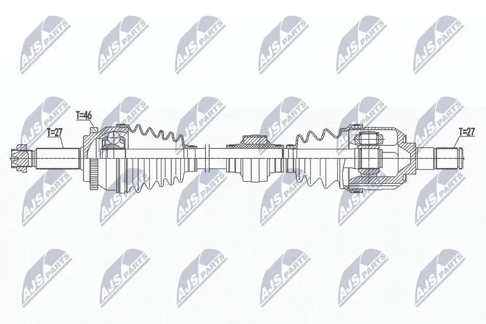 Antriebswelle NTY NPW-HY-557