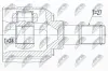 Antriebswelle Vorderachse Vorderachse links Vorderachse rechts NTY NPW-HY-558 Bild Antriebswelle Vorderachse Vorderachse links Vorderachse rechts NTY NPW-HY-558
