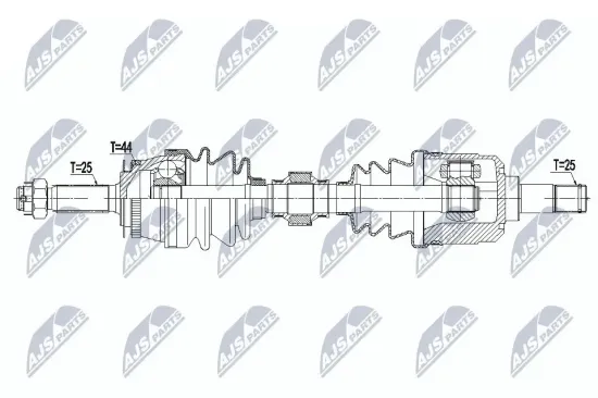 Antriebswelle NTY NPW-HY-591 Bild Antriebswelle NTY NPW-HY-591