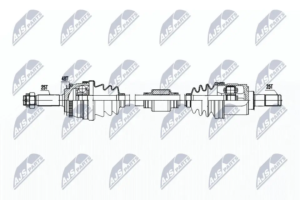 Antriebswelle Vorderachse rechts NTY NPW-HY-605