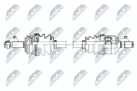 Antriebswelle NTY NPW-HY-615 Bild Antriebswelle NTY NPW-HY-615