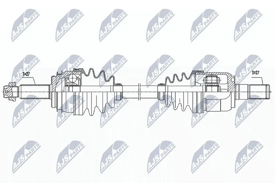 Antriebswelle NTY NPW-HY-619