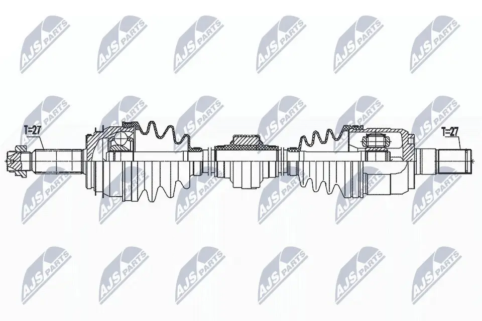 Antriebswelle NTY NPW-HY-620