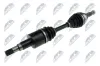 Antriebswelle Vorderachse links Vorderachse NTY NPW-JG-000 Bild Antriebswelle Vorderachse links Vorderachse NTY NPW-JG-000