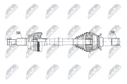 Antriebswelle Hinterachse links NTY NPW-JG-014
