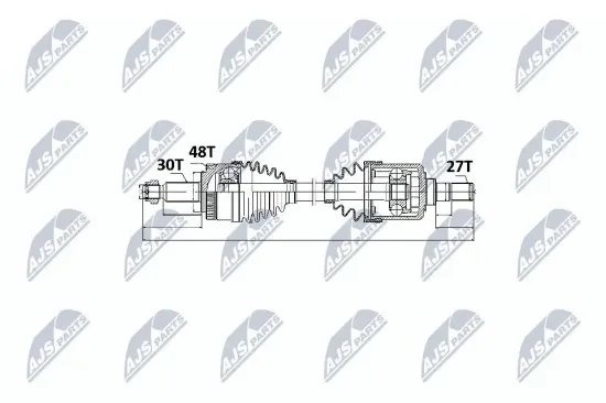 Antriebswelle NTY NPW-KA-326 Bild Antriebswelle NTY NPW-KA-326