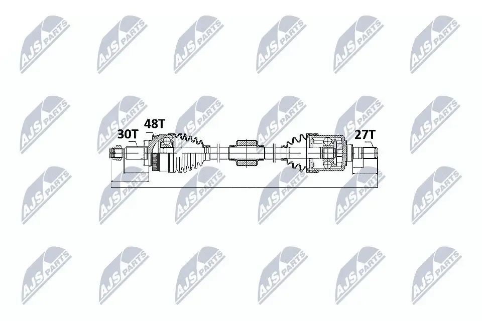 Antriebswelle NTY NPW-KA-327