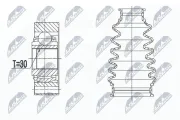 Gelenksatz, Antriebswelle getriebeseitig NTY NPW-KA-336