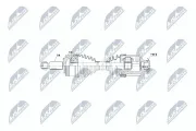 Antriebswelle Vorderachse rechts NTY NPW-KA-342