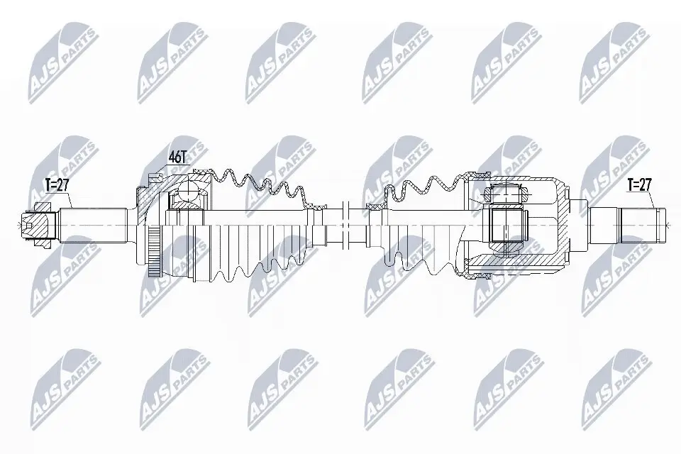 Antriebswelle NTY NPW-KA-366