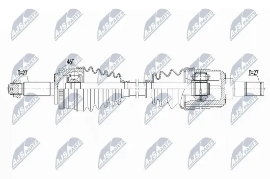 Antriebswelle NTY NPW-KA-366 Bild Antriebswelle NTY NPW-KA-366