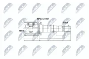 Gelenksatz, Antriebswelle Vorderachse links radseitig NTY NPW-LR-007