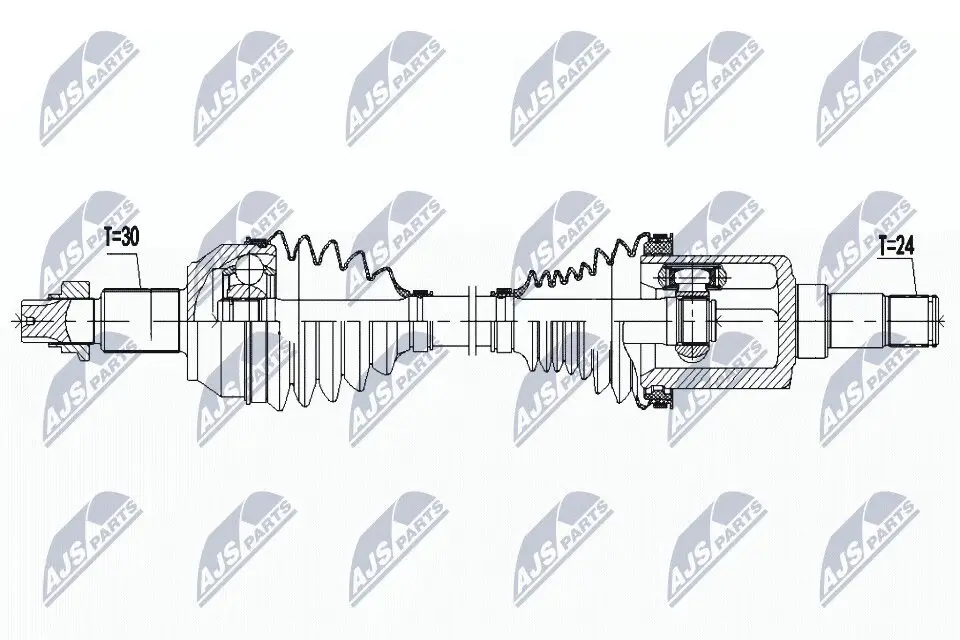 Antriebswelle NTY NPW-MA-002