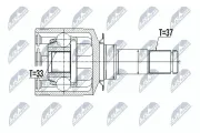 Gelenksatz, Antriebswelle NTY NPW-ME-049