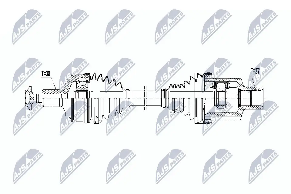 Antriebswelle NTY NPW-ME-062