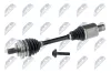 Antriebswelle Vorderachse links NTY NPW-ME-073 Bild Antriebswelle Vorderachse links NTY NPW-ME-073
