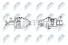 Antriebswelle Vorderachse links NTY NPW-ME-075 Bild Antriebswelle Vorderachse links NTY NPW-ME-075