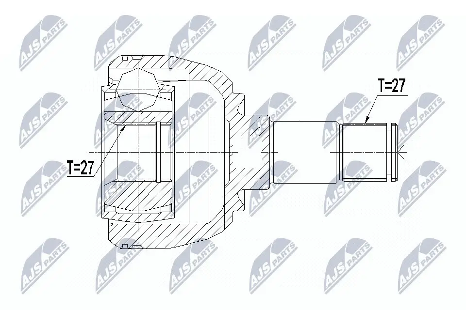 Gelenksatz, Antriebswelle NTY NPW-ME-085