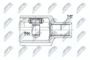 Gelenksatz, Antriebswelle NTY NPW-ME-087