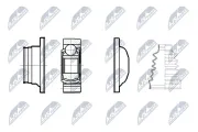 Gelenksatz, Antriebswelle NTY NPW-ME-097