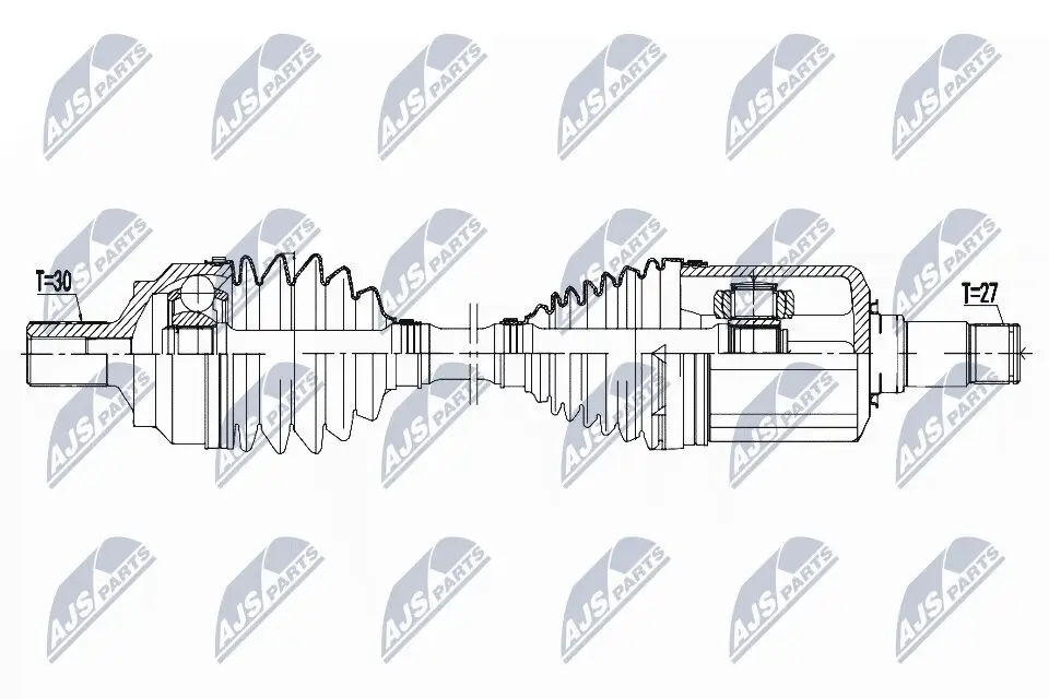 Antriebswelle NTY NPW-ME-098