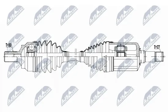 Antriebswelle NTY NPW-ME-098 Bild Antriebswelle NTY NPW-ME-098