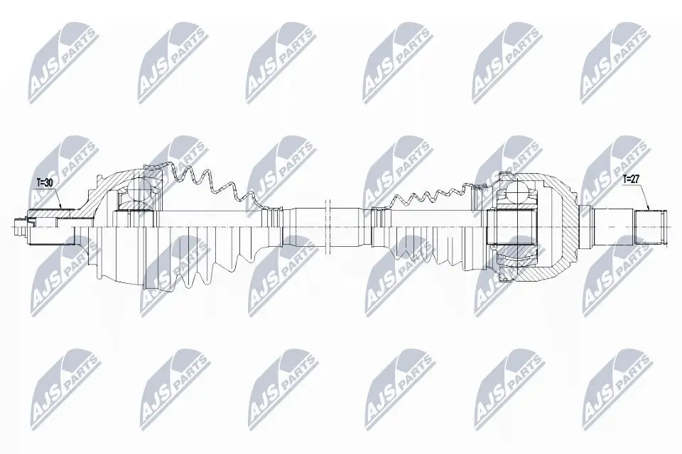 Antriebswelle NTY NPW-ME-116