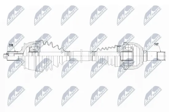 Antriebswelle NTY NPW-ME-116 Bild Antriebswelle NTY NPW-ME-116