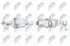Antriebswelle Hinterachse rechts NTY NPW-ME-122 Bild Antriebswelle Hinterachse rechts NTY NPW-ME-122