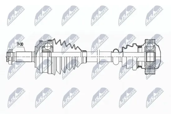 Antriebswelle Vorderachse links Vorderachse rechts NTY NPW-ME-128 Bild Antriebswelle Vorderachse links Vorderachse rechts NTY NPW-ME-128