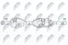 Antriebswelle Vorderachse rechts NTY NPW-ME-152 Bild Antriebswelle Vorderachse rechts NTY NPW-ME-152