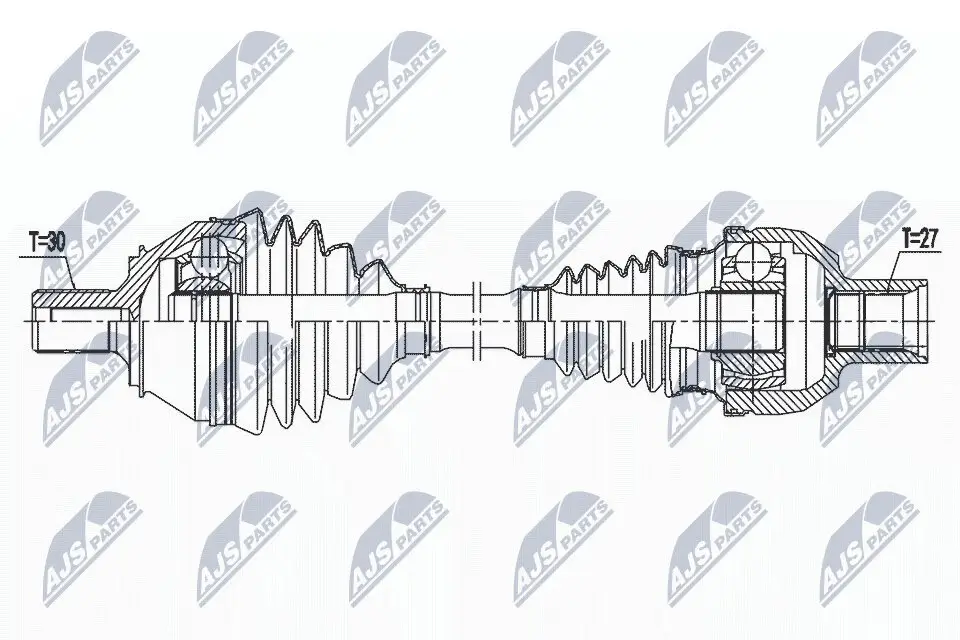 Antriebswelle NTY NPW-ME-158