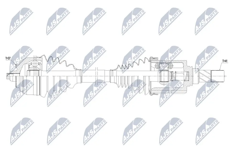 Antriebswelle NTY NPW-ME-166