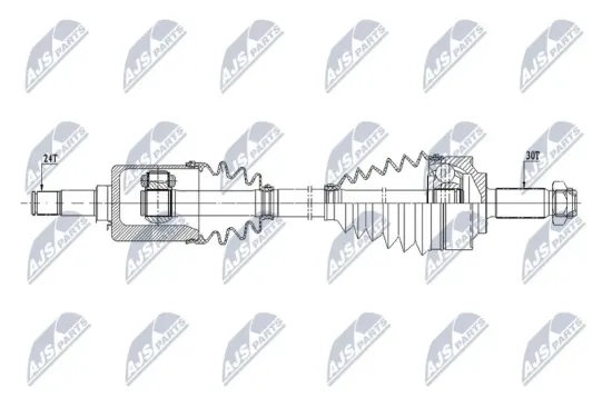 Antriebswelle NTY NPW-ME-187 Bild Antriebswelle NTY NPW-ME-187