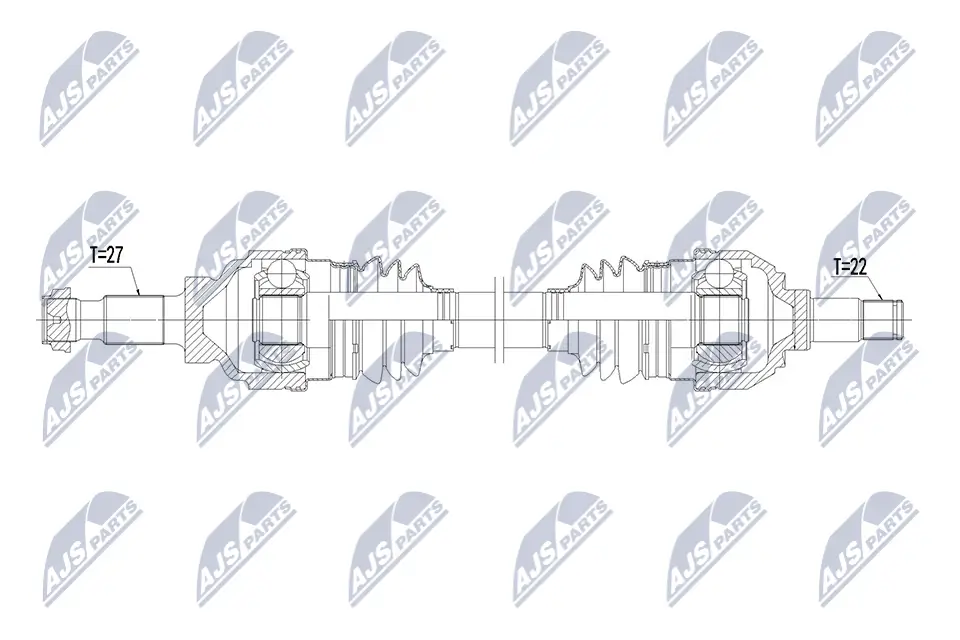 Antriebswelle NTY NPW-ME-216