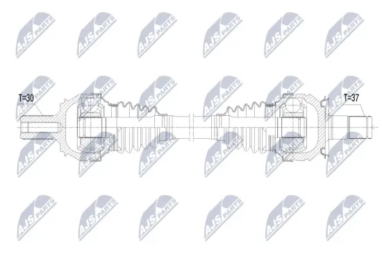 Antriebswelle Hinterachse links NTY NPW-ME-220 Bild Antriebswelle Hinterachse links NTY NPW-ME-220