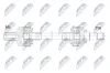 Antriebswelle Hinterachse rechts NTY NPW-ME-223