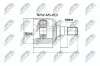 Gelenksatz, Antriebswelle Vorderachse getriebeseitig NTY NPW-MS-013 Bild Gelenksatz, Antriebswelle Vorderachse getriebeseitig NTY NPW-MS-013