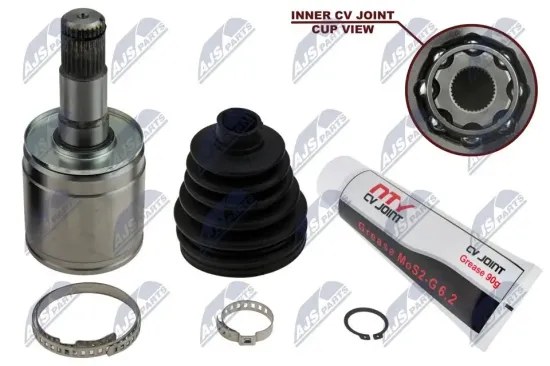 Gelenksatz, Antriebswelle Vorderachse rechts getriebeseitig radseitig NTY NPW-MS-042 Bild Gelenksatz, Antriebswelle Vorderachse rechts getriebeseitig radseitig NTY NPW-MS-042