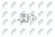 Gelenksatz, Antriebswelle Vorderachse links getriebeseitig NTY NPW-MS-047