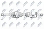 Antriebswelle Vorderachse links NTY NPW-MS-057