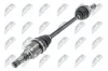 Antriebswelle Vorderachse links NTY NPW-MS-063 Bild Antriebswelle Vorderachse links NTY NPW-MS-063