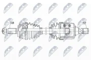 Antriebswelle Vorderachse links NTY NPW-MS-073