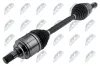 Antriebswelle Hinterachse links NTY NPW-MS-075 Bild Antriebswelle Hinterachse links NTY NPW-MS-075
