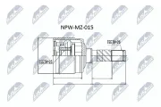 Gelenksatz, Antriebswelle NTY NPW-MZ-015