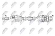 Antriebswelle Vorderachse rechts NTY NPW-MZ-098